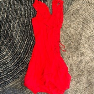 Lulu's Bold Red Dress